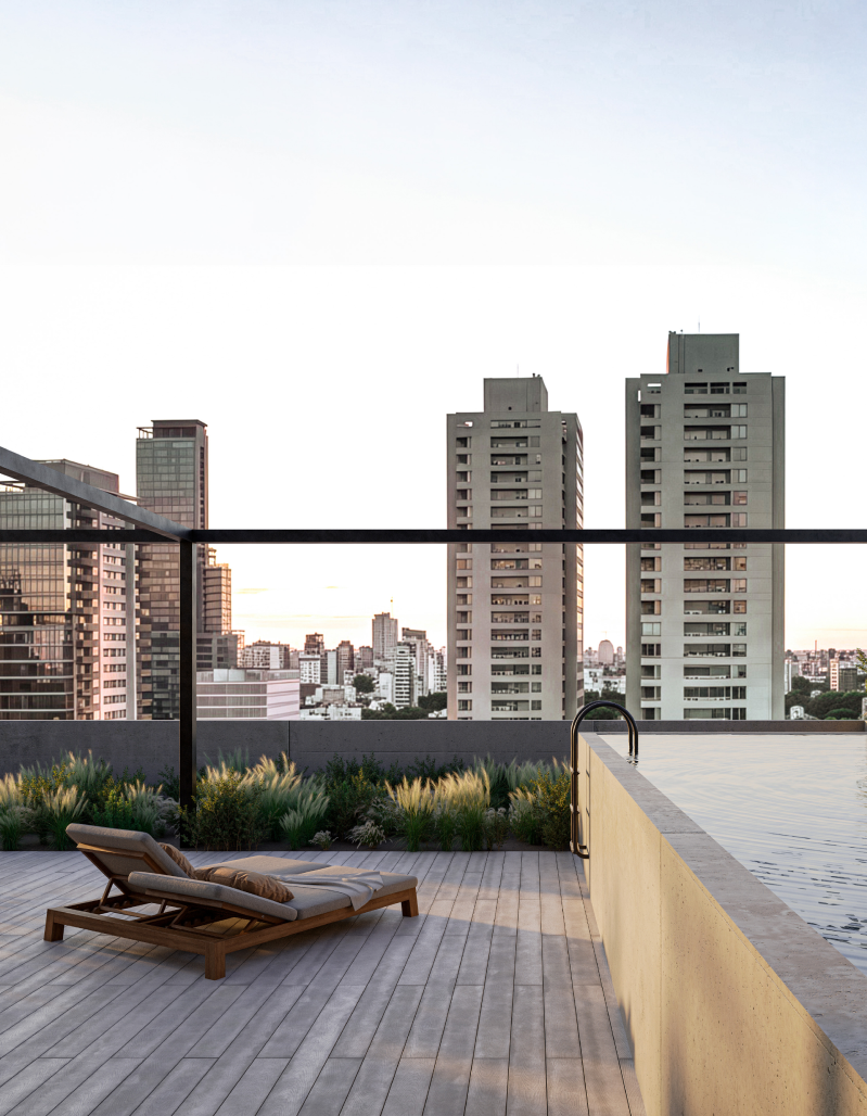 Retrato de las creadoras en su estudio con piezas escultóricas
